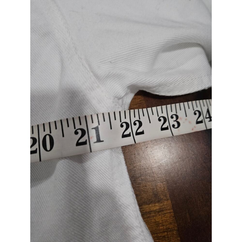 University of Virginia UVA Cavaliers Women's White Jean Jacket Wa Hoo Wa Size M - Picture 7 of 8